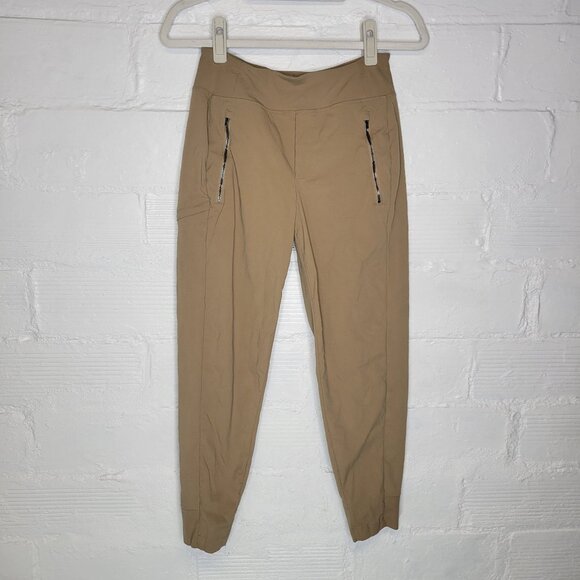 Athleta Pants - Athleta Women's Size 0 Pants Trekkie High Rise Jogger Brown